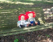 On Sale Vintage Raggedy Ann and Andy Cloth Doll One Eye Ann One Eye Andy Doll Collectors On Sale Vintage Raggedy Ann and Andy Cloth Doll One Eye Ann One Eye Andy Doll Collectors