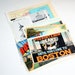 Boston Massachusetts - United States Vintage Travel Collage Kit