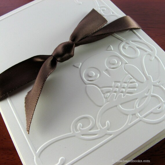 Owl Stationery Set Back to School Teacher Gift with Cute