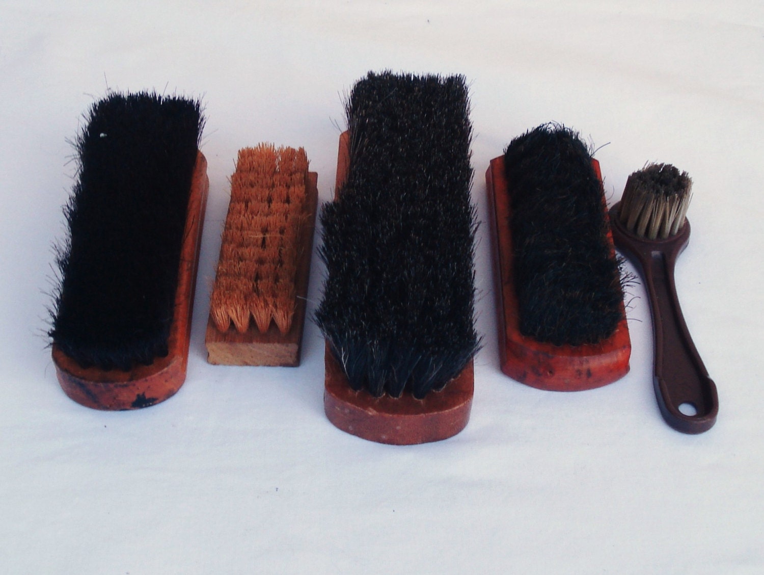 shoe polish and brush