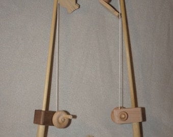 Organic Wooden Toy Fishing Pole