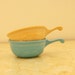 Oven Serve Bowls: Turquoise & Beige Taylor Smith Taylor Vintage Soup, Handled Bakers