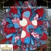 Red and Turquoise Cross Mesh Wreath