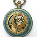 Doctor Who Pocket Watch Necklace "Traveling with the Tenth Doctor"