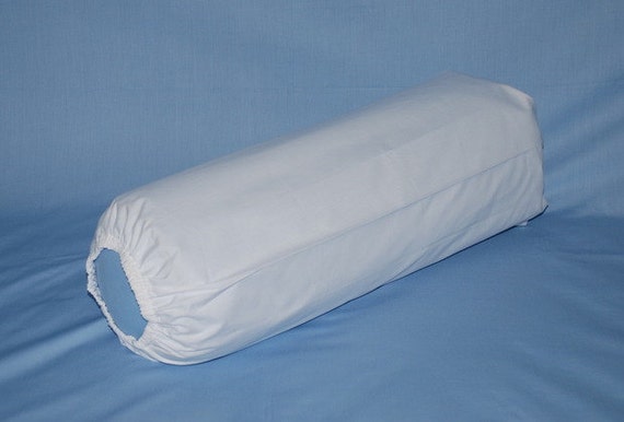 Bolster Neck pillowcase round pillow FITS 20 x 7 by Teeznstyle