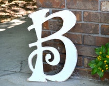 Popular Items For Wooden Letter B On Etsy