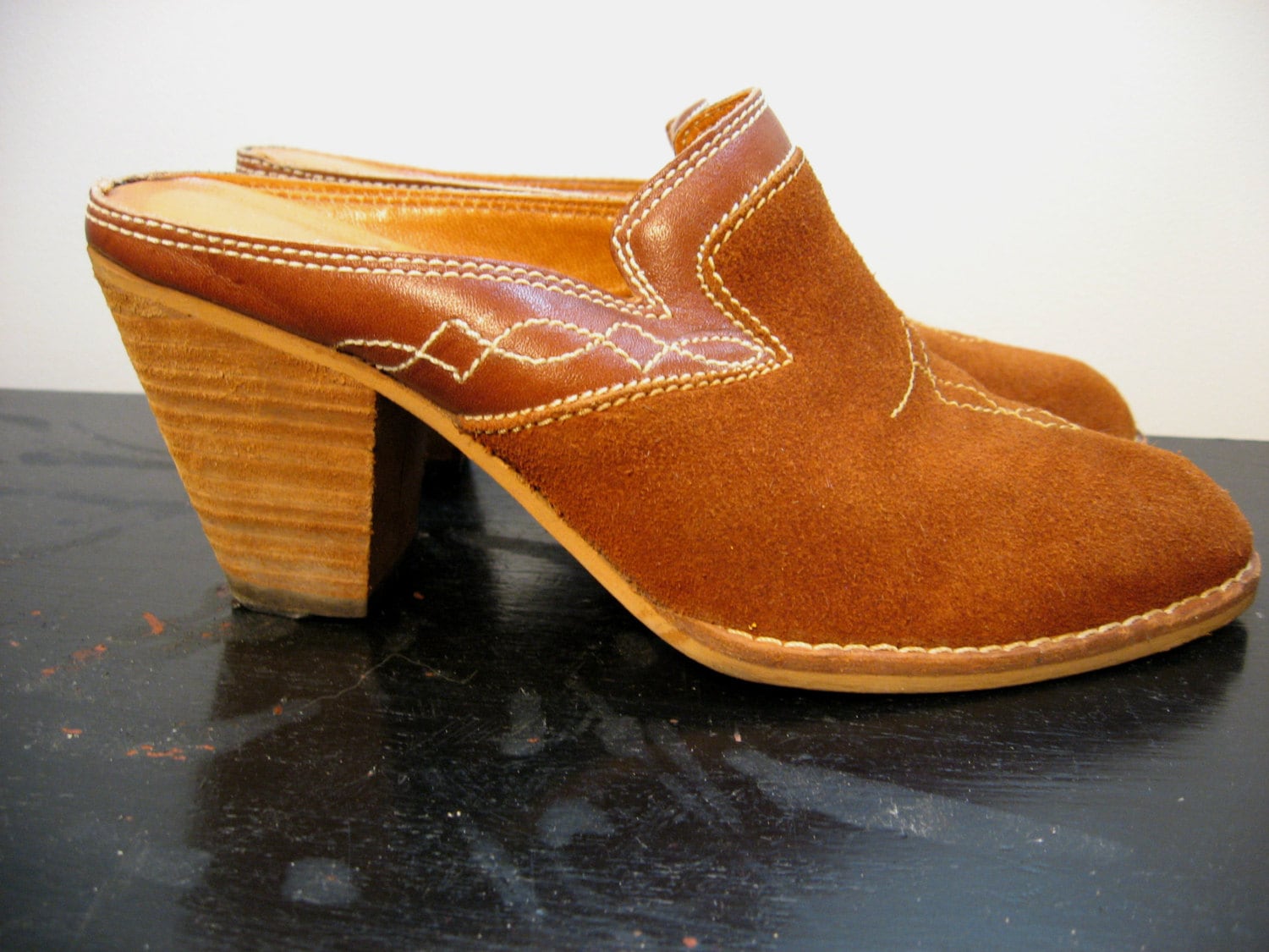 1970s clog shoes