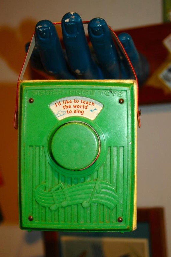 1970's Fisher Price Music Box Radio. I'd like to