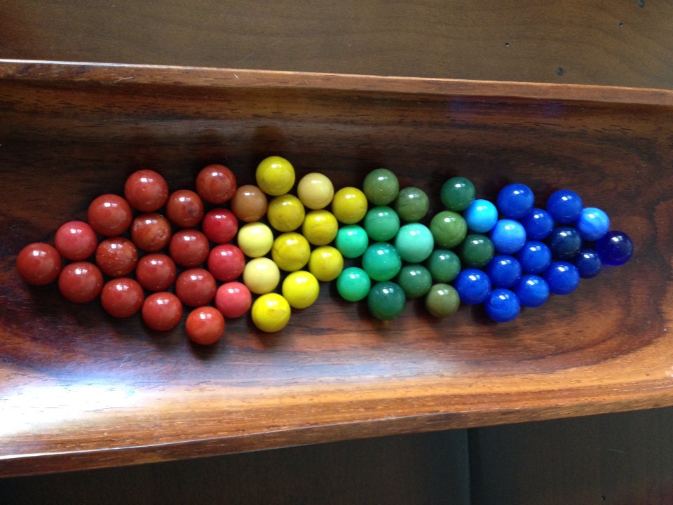 Glass Marbles Collection Solid Opaque Colors by PatinaPatina