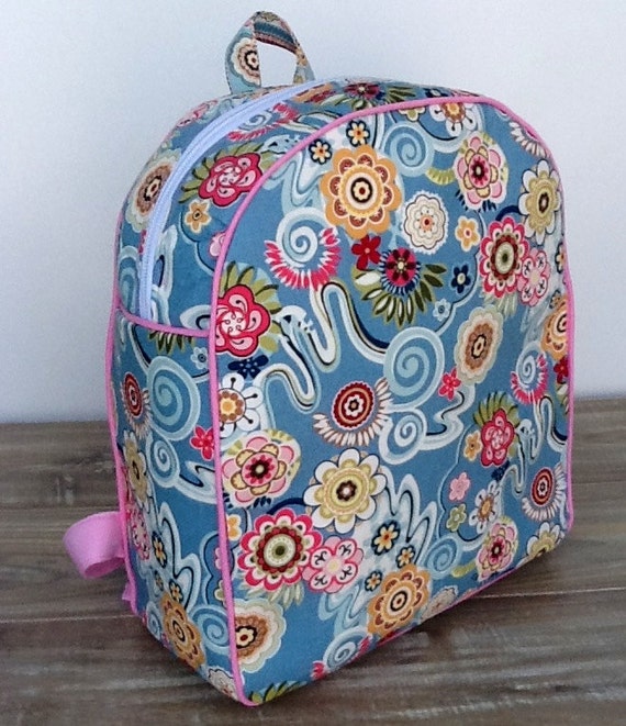 LAST ONE Fabric Discontinued Girls Backpack Toddler