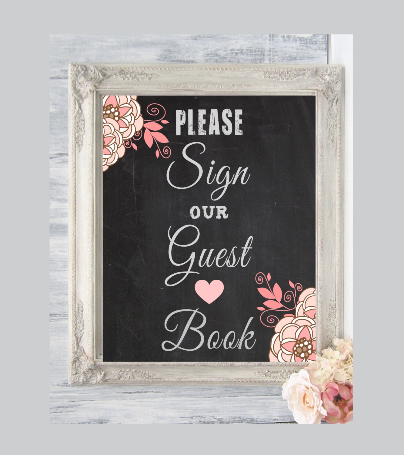 Instant Download Please Sign Our Guest Book by FoxyCoutureDesigns