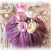 Pincushion Pin Keeper MINI Pinnie 2 inch MAUVE Velveteen Puff Pincushion Handmade CharlotteStyle Sewing Needlecraft
