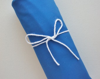 Fitted Crib Sheet -Royal Blue- Solid Crib Sheet - Flat Crib Sheet - Crib Sheet - Toddler Sheet - Baby Sheet -Solid Blue Fitted Sheet-Bedding