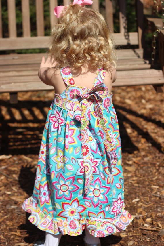Instant Download- The Lindsay Reverse Knot Dress Pattern E-Book