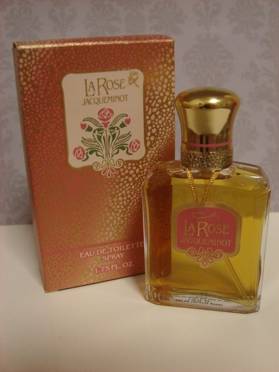 Vintage La ROSE JACQUEMINOT Perfume by Coty COTY Eau de