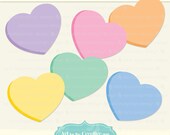 Valentine Candy Hearts Clipart Il_170x135