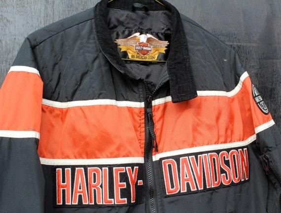 vintage harley davidson racing jacket