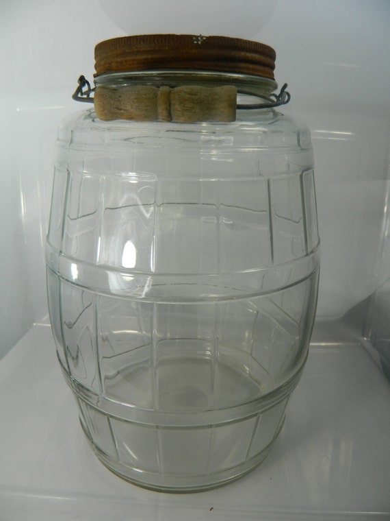 Vintage Pickle Jar Pickle Jar With Lid And Wire And Wood   Il 570xN.447628545 Anz0 