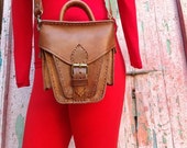 leather camera purse