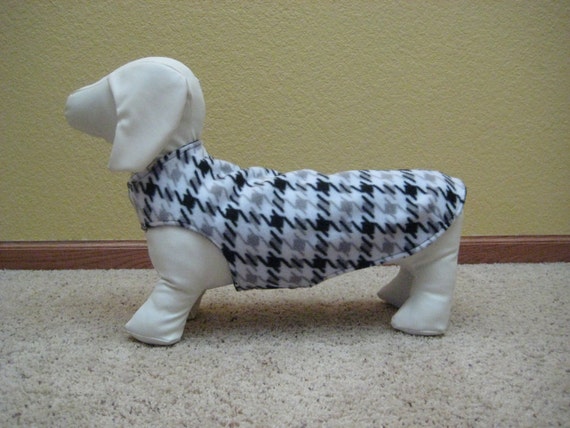 TWEENIE SIZE Dachshund Wiener Dog Coat / Sweater / Jacket