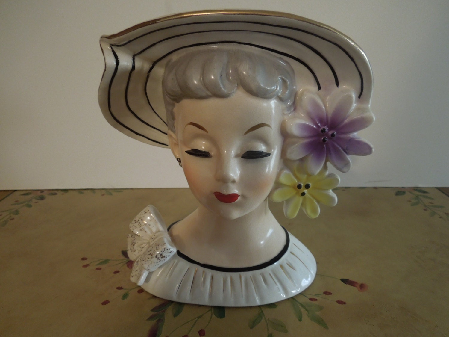 RELPO Lady Head Vase