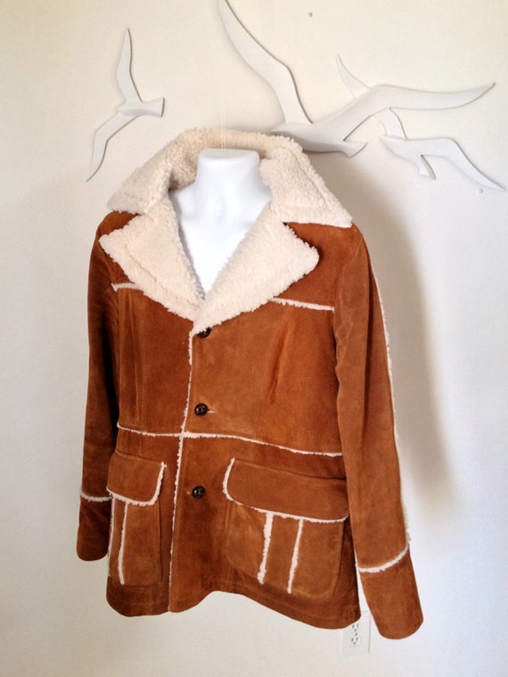 Men's McCloud Jacket Vintage 1970s 70 Suede Leather