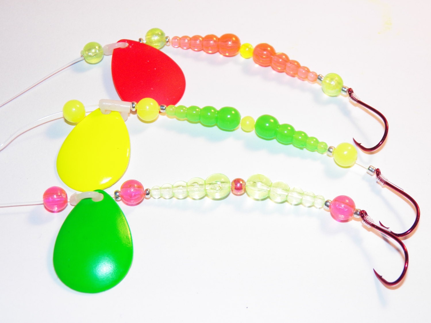 Fishing Spinner Blade Lure Worm Harness by StevesStoreofStuff