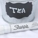 WHiTe Paint Pen---to use for chalkboard labels on drinks--permanent--oil based