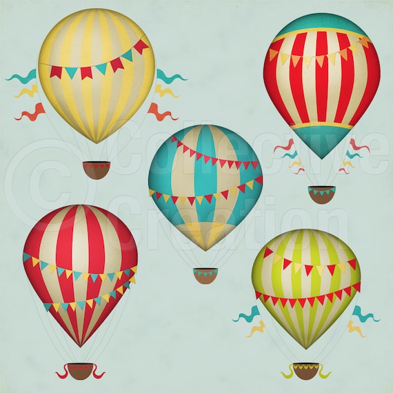free clipart images hot air balloon - photo #48