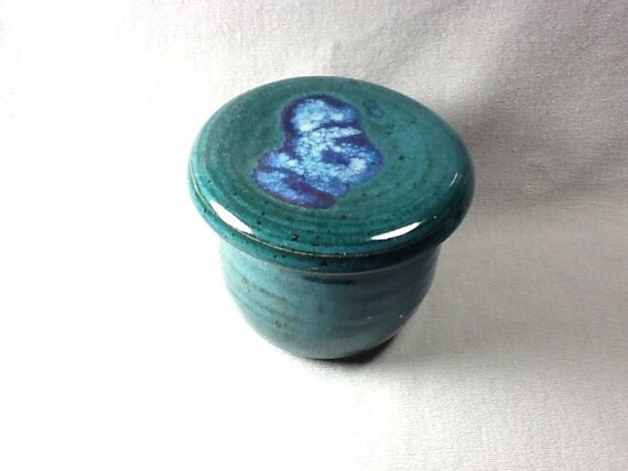 airtight keeper butter with on Jade by keeper glaze BigginsPottery Etsy French butter