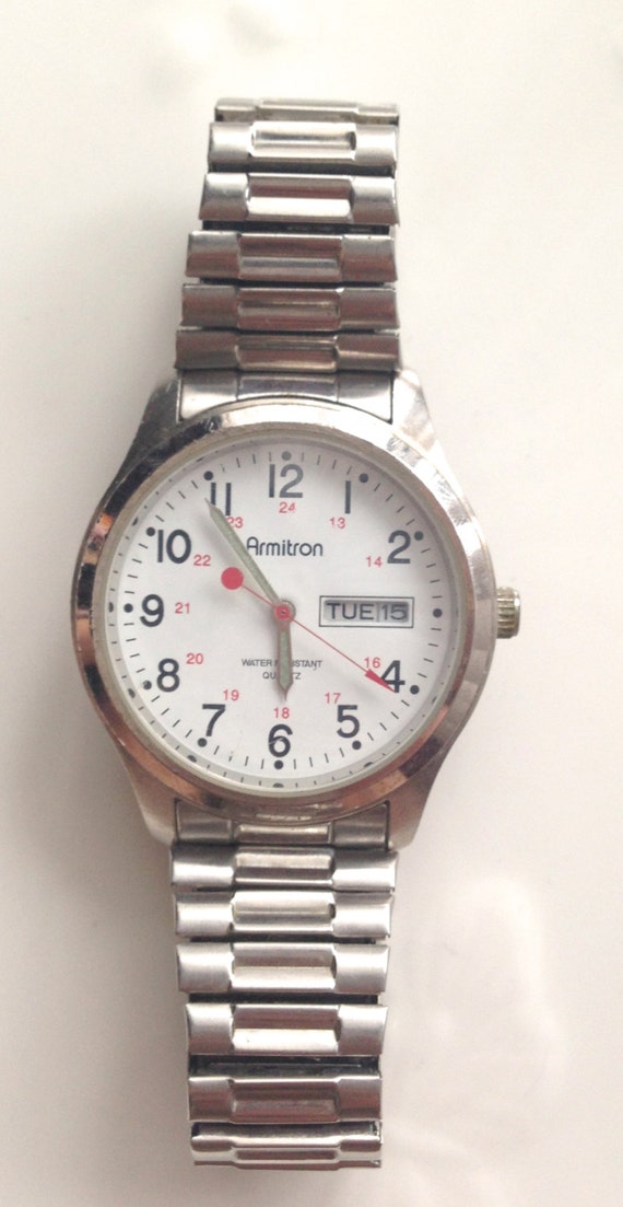 Items similar to Men's Armitron Sport Watch Wrist watch Wristwatch PC33