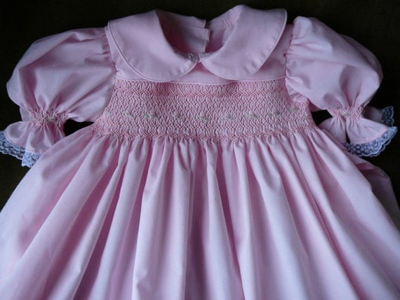 Items similar to Hand Smocked Girls Dresses ......Little Kisses.....By ...