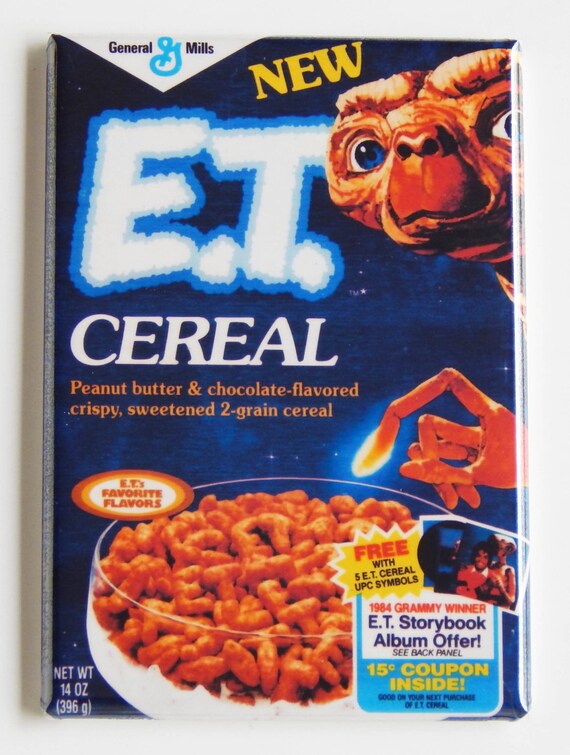 E.T. Cereal Box Fridge