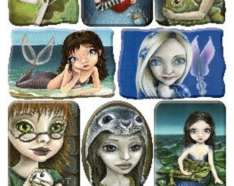 Portrait Stickers from Violette Stickers
