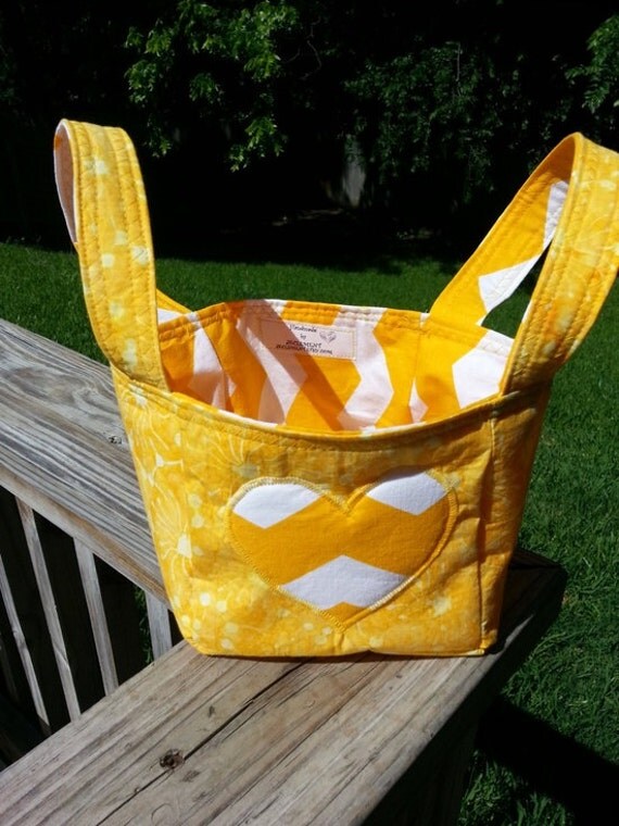 Fabric Storage Bin by JKClement on Etsy