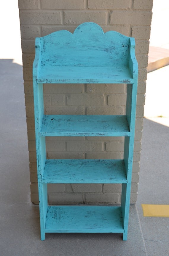 Turquoise Shelves