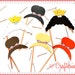 Ballerina Photo Booth Props Printable PDF Kit - Download - DIY Craft - Party Favor - Play & Pretend