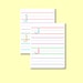 Preschool Writing Paper Lined Paper for Kindergarten