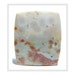 Ocean Jasper Shield Cabochon Sea Foam Jasper Unset Jewelry Stone 40 carat