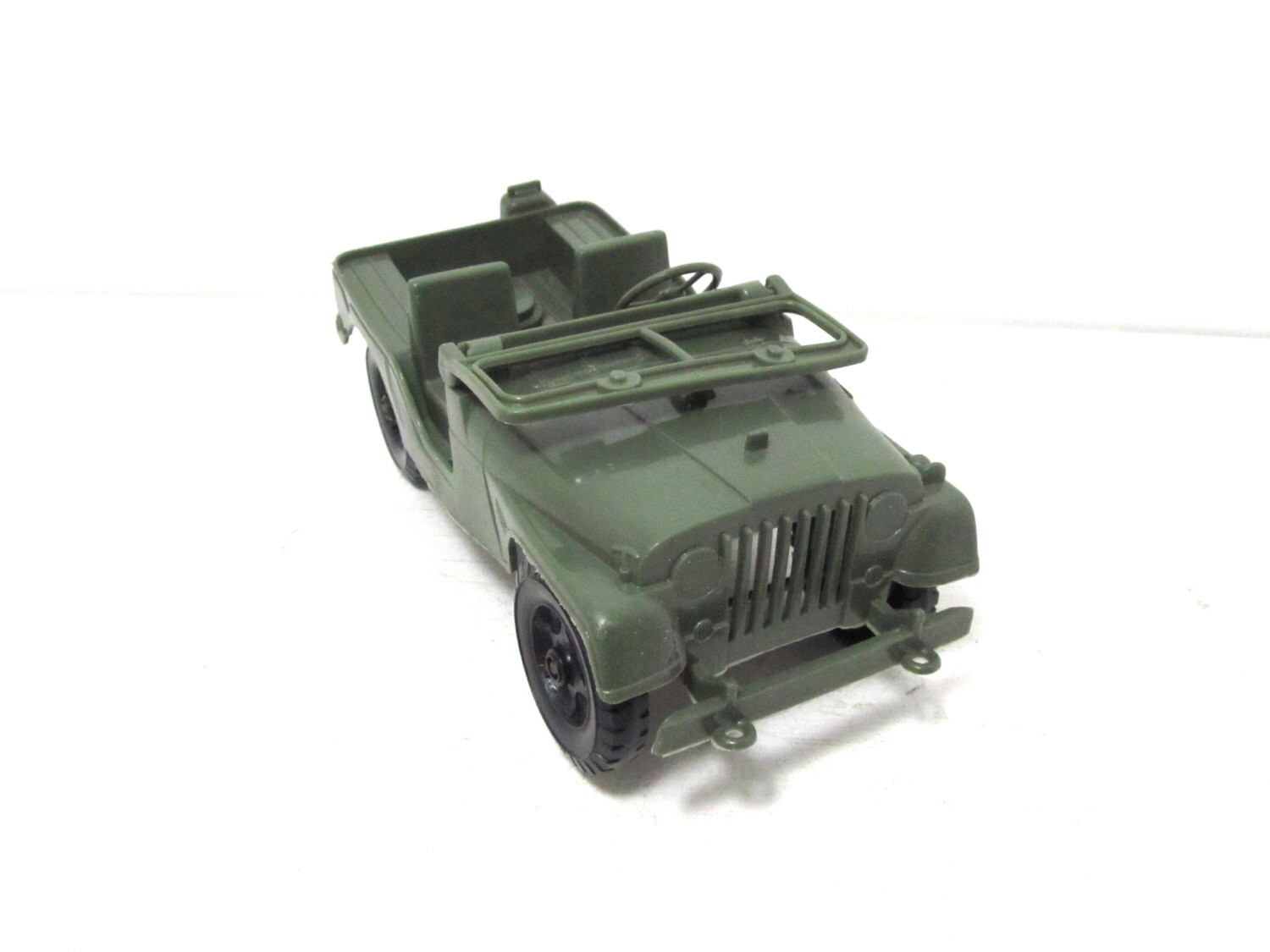 vintage toy army jeep