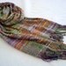 Handwoven Shawl / Wrap/Scarf OOAK Silk.Chenille