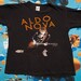 Aldo Nova 1982 tour black size Large T-Shirt by metropolistshirts