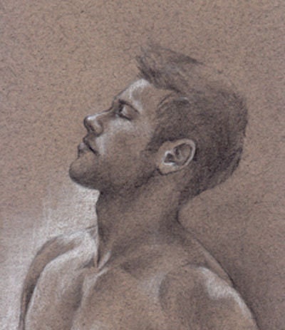 male nude sketch