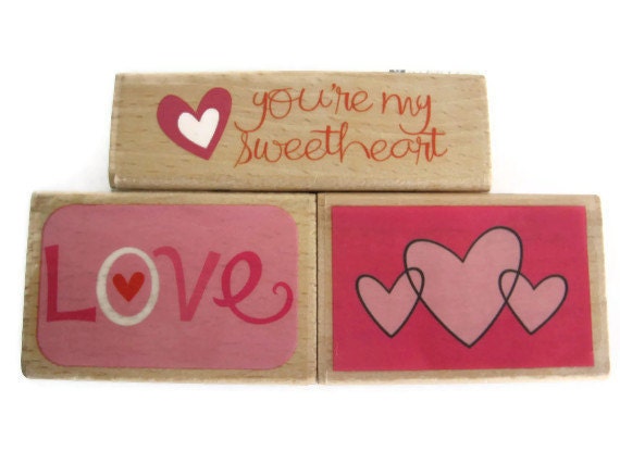 Valentine's Day Rubber Stamps by Studio G: Hearts, Love, & You're My Sweetheart