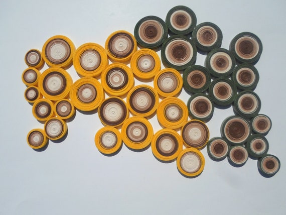 Paper Wall Art paper circles wall art yellow green wall hanging 3d paper wall Paper Wall Art paper circles wall art yellow green wall hanging 3d paper wall