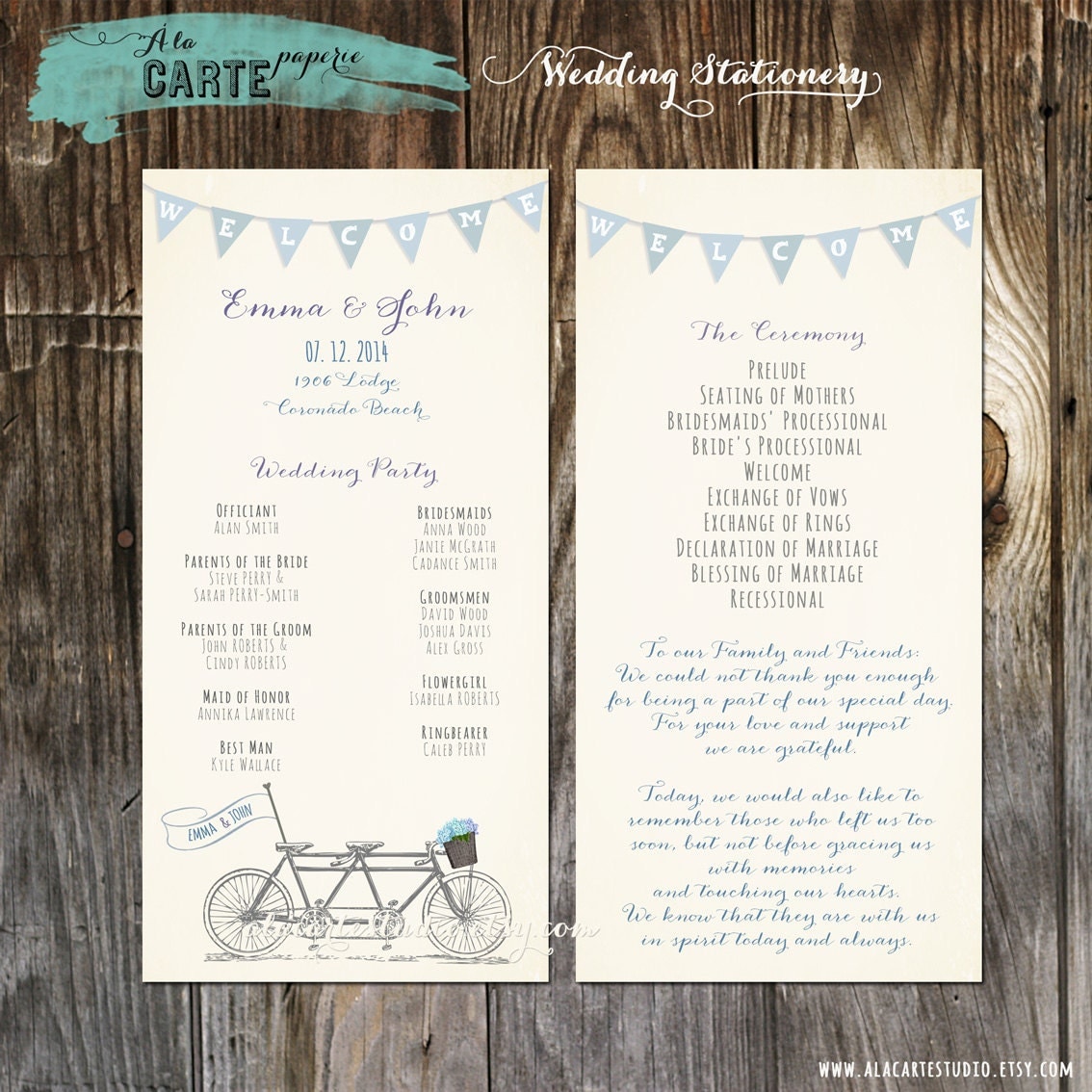 Lovely 88 Marriage Ceremony Card
