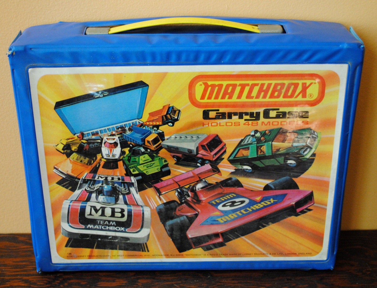 Vintage Matchbox Carry Case 1976