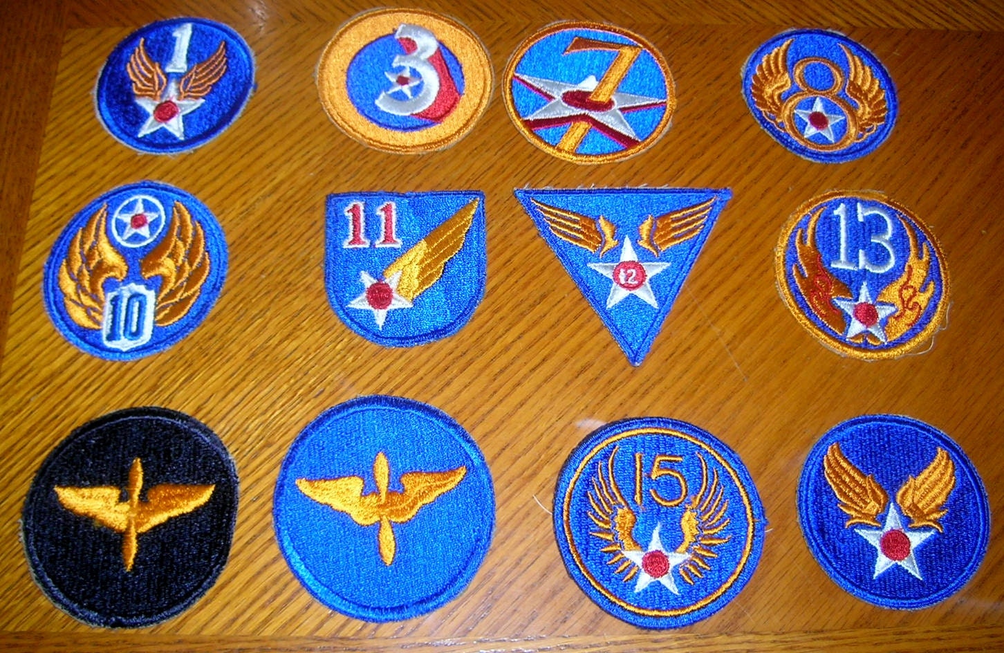 WW2 Army Air Force Uniform Patches