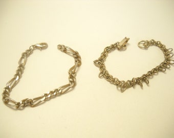 Vintage CHARM BRACELETS (4573) No Charms Included