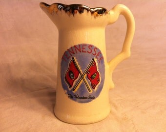Vintage Little TENNESSEE SOUVENIR Decorative Souvenir PITCHER